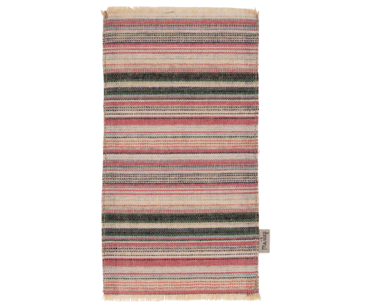 Miniatūrs paklājs, svītrains