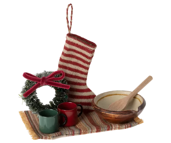 Mājīgs Ziemassvētku komplekts